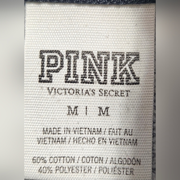 PINK VS Bling Vintage Sequin NYC LOVE PINK Full Zio Hoodie New York City - Picture 6 of 6